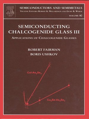 cover image of Semiconducting Chalcogenide Glass III